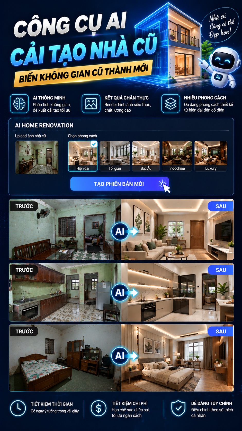 Công cụ sửa nhà/phòng cũ