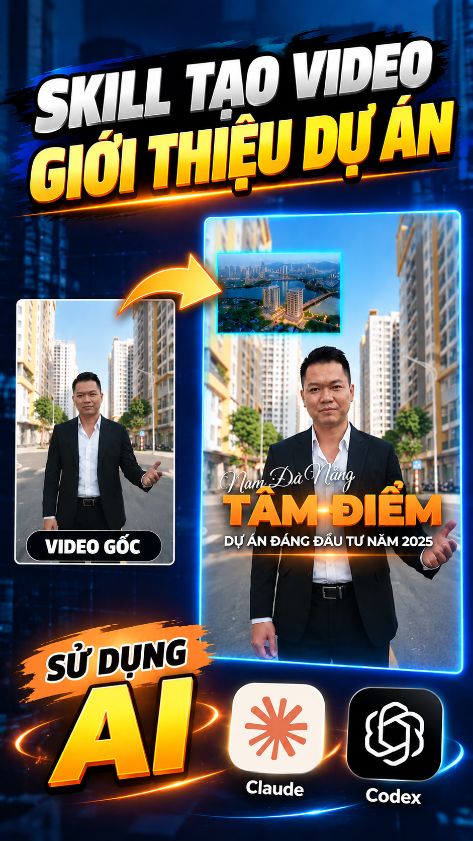 Skill edit video giới thiệu dự án (Ver 1)