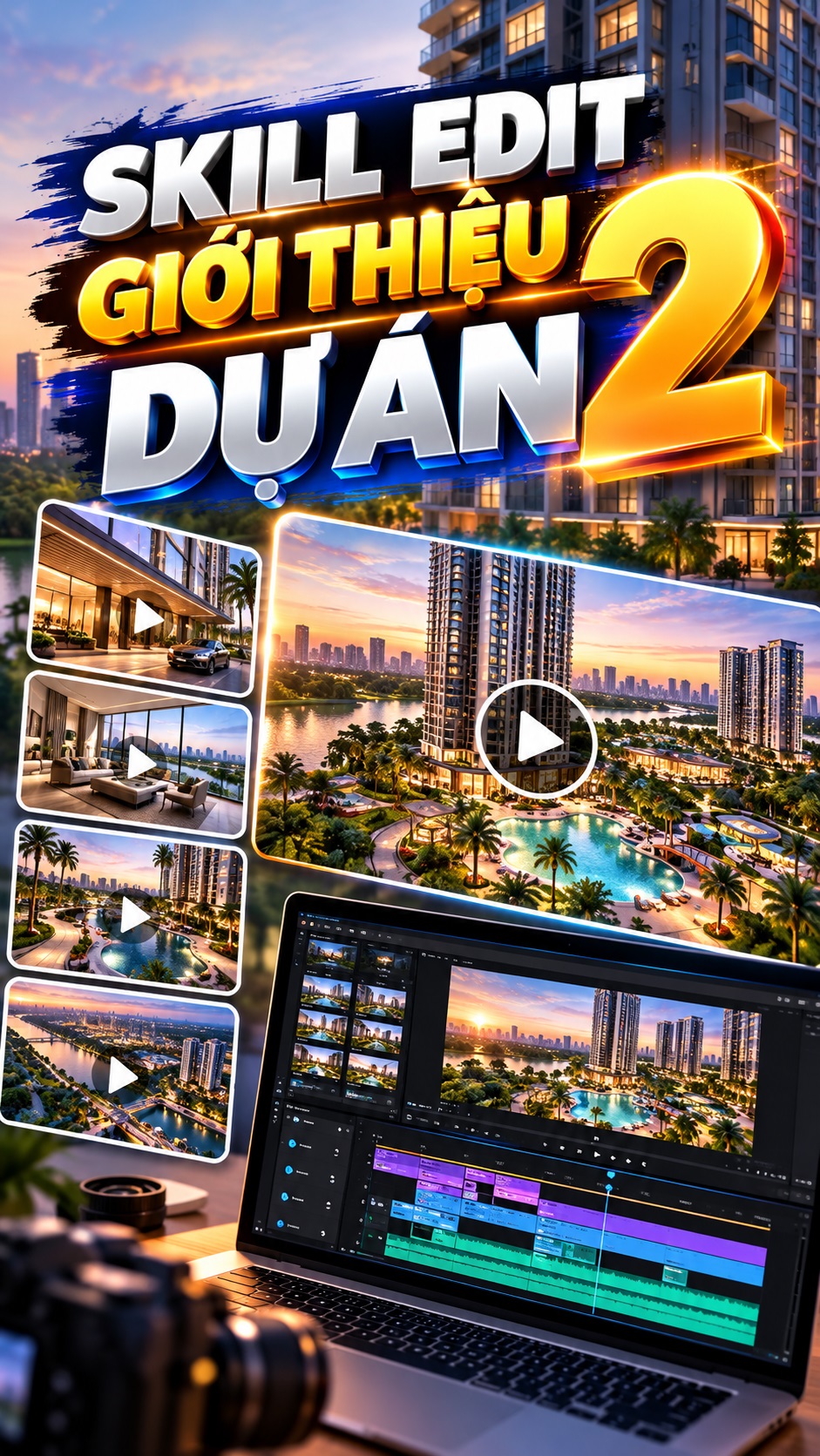 Skill edit video giới thiệu dự án (Ver 2)